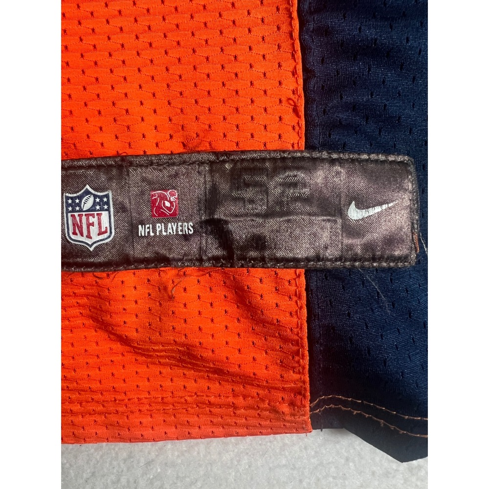 Nike Peyton Manning Denver Broncos Jersey Mens 52 Orange Good Captain Patch 18 - Picture 7 of 11